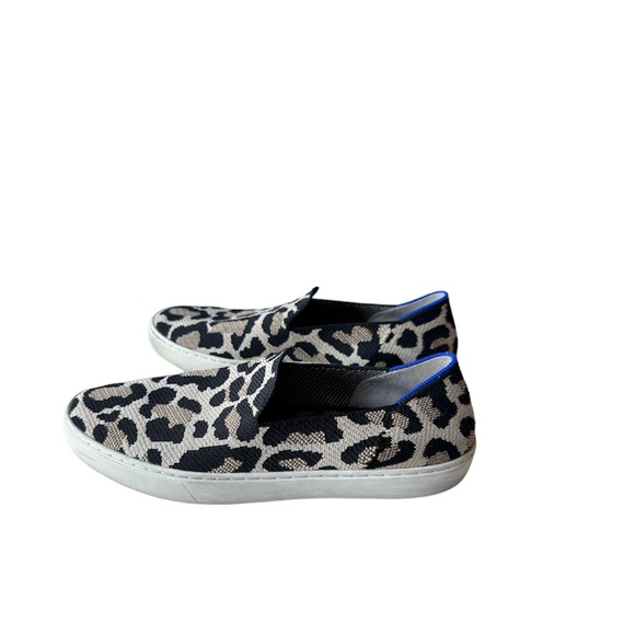 ROTHYS The Original Slip On Sneaker Desert Cat Leopard Print Size 10 - Picture 4 of 7